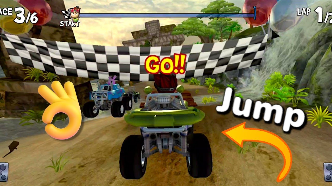 BEACH BUGGY RACING 💥 JUMP ON START 🤩 YouTube