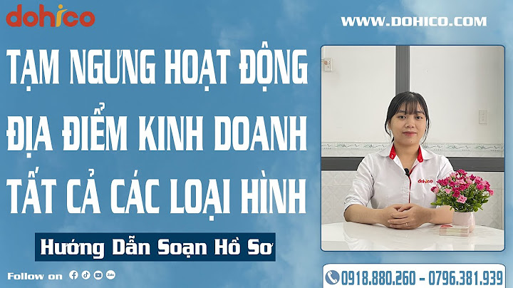 Hướng dẫn thủ tục tàm ngừng hoạt động công ty