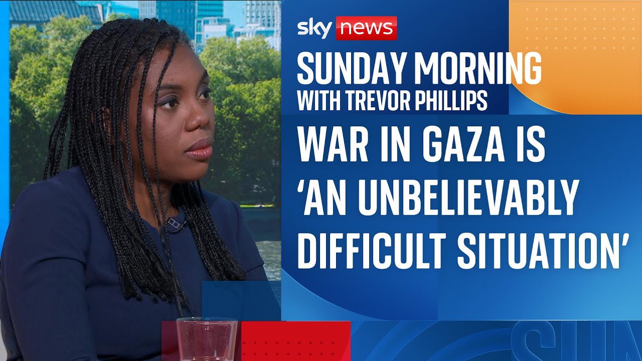 Kemi Badenoch describes scenes in Gaza as 'heartbreaking' but stays firm in support for Israel