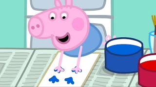Peppa Pig Nederlands | Schilderen | Tekenfilms voor kinderen