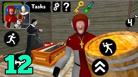 Nun and monk neighbour escape 3d part-12 #evilnun #monk #nunandmonk #newwalkthroughgames #gameplays.