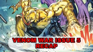 GOLDEN VENOM AND THE DEATH OF EDDIE BROCK!? UNLESS... | Venom War Issue 5 Recap