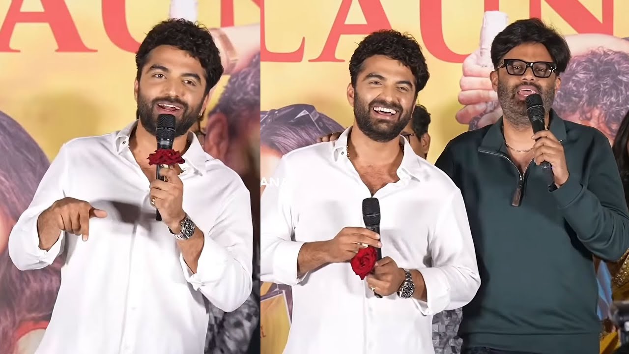 Vishwak Sen Fun Speech, Naga Vamsi Reaction 🤣 @ 