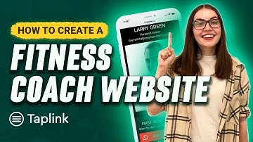 How to Create a Website for a Fitness Coach / Personal Trainer with Taplink in 2022? (in 13 minutes)