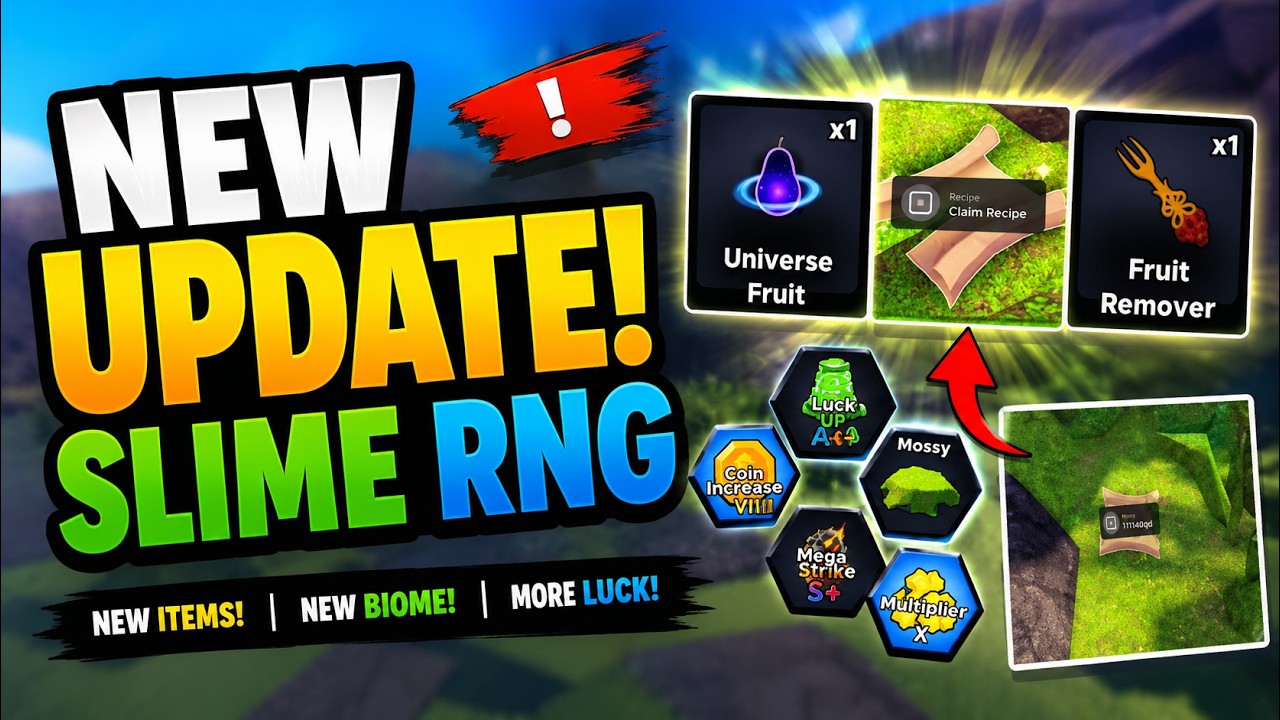 Upgrade Button Slime Rng Everything Added In The New UPDATE! | Slime RNG - YouTube