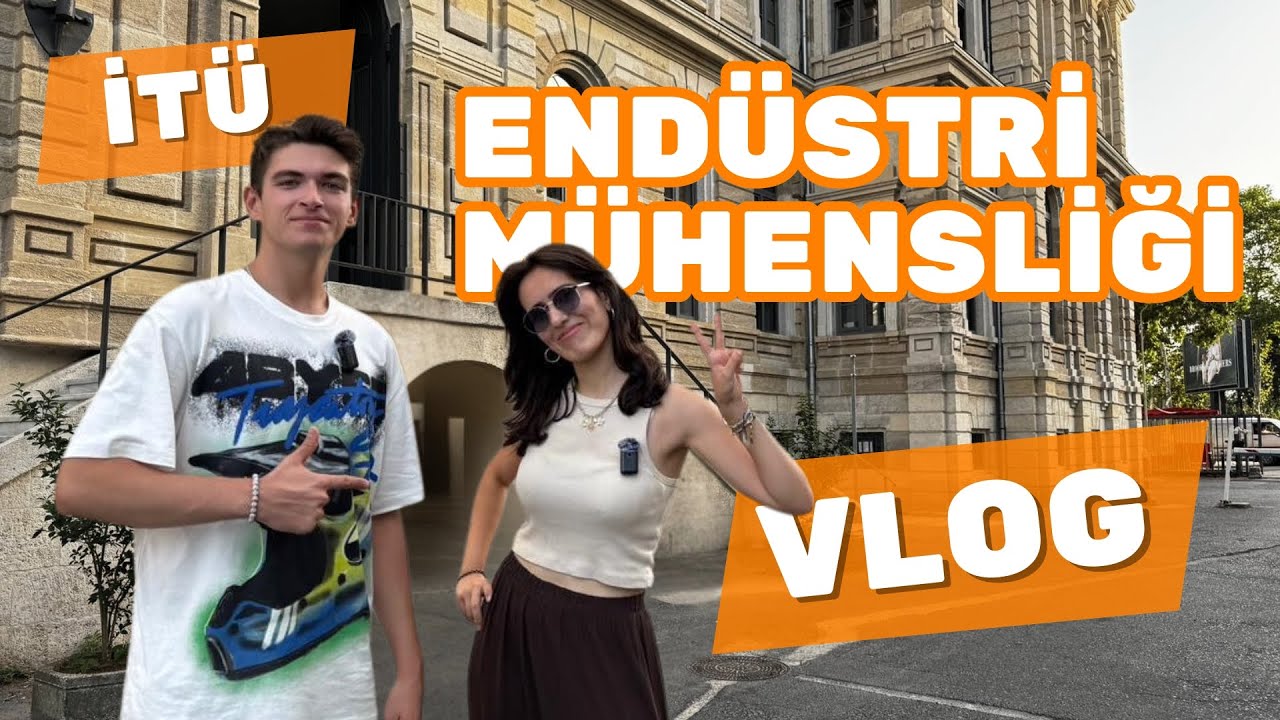 İTÜ ENDÜSTRİ MÜHENDİSLİĞİ TANITIM VLOG | Bölüm Tanıtım Vlogları #4