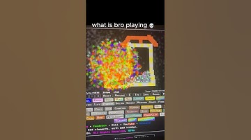 what is bro playing 💀 #sandboxels #browsergame