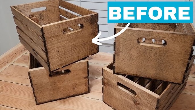 How to Make Custom Box Dividers  Crate storage, Diy storage crate, Diy  wood box