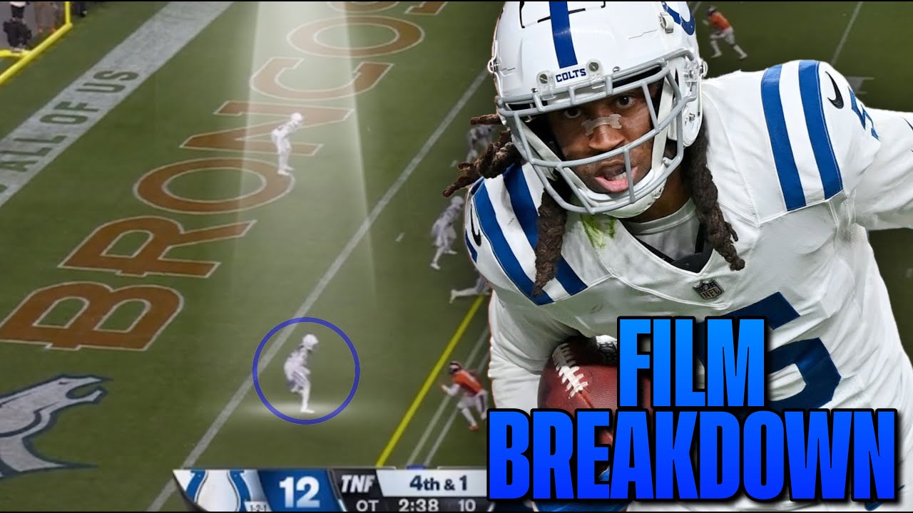 Indianapolis Colts Film Breakdown Against the Denver Broncos! - YouTube