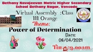 Virtual Assembly III ORANGE 06 04 2021