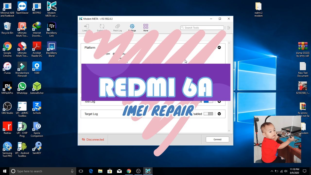 REPAIR IMEI REDMI 6A - YouTube