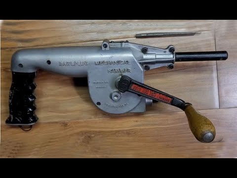 Rawlplug Mechanical Hammer - YouTube