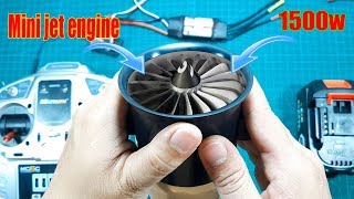 Sức Mạnh Khủng Khiếp Của Động Cơ Phản Lực Chuyên Chế Máy Bay NTN ? (Mini Jet Engine)