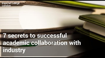 7 secrets to successful academic collaboration with industry