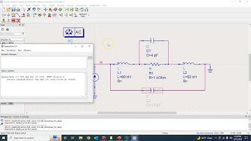 AC Simulation in Advanced Design System (ADS)