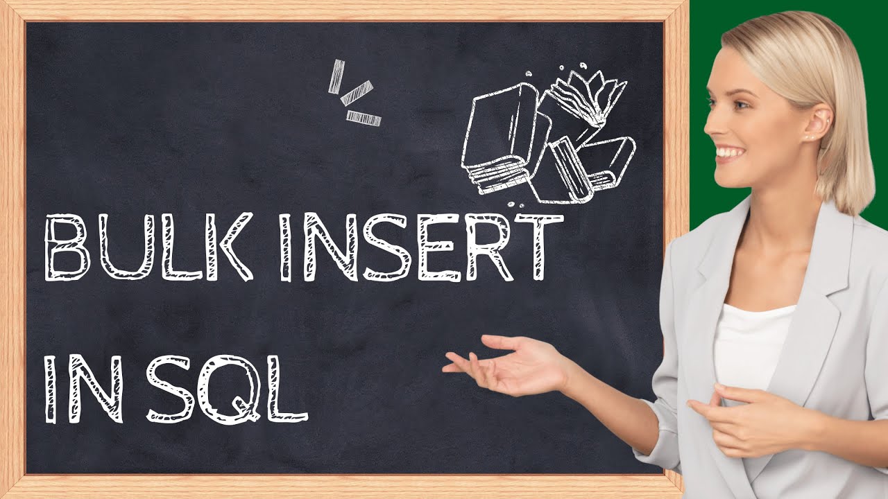 How to use Bulk Insert Query in SQL Server? - YouTube
