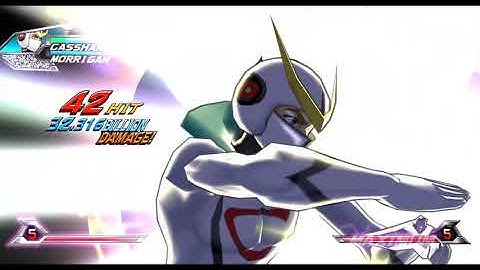 Tatsunoko Vs Capcom Casshern/Morrigan Combo