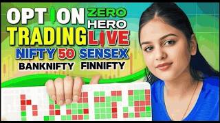 LIVE TRADING NIFTY SENSEX  EXPIRY || 14 OCT|| #live #femme #trading #livetrading