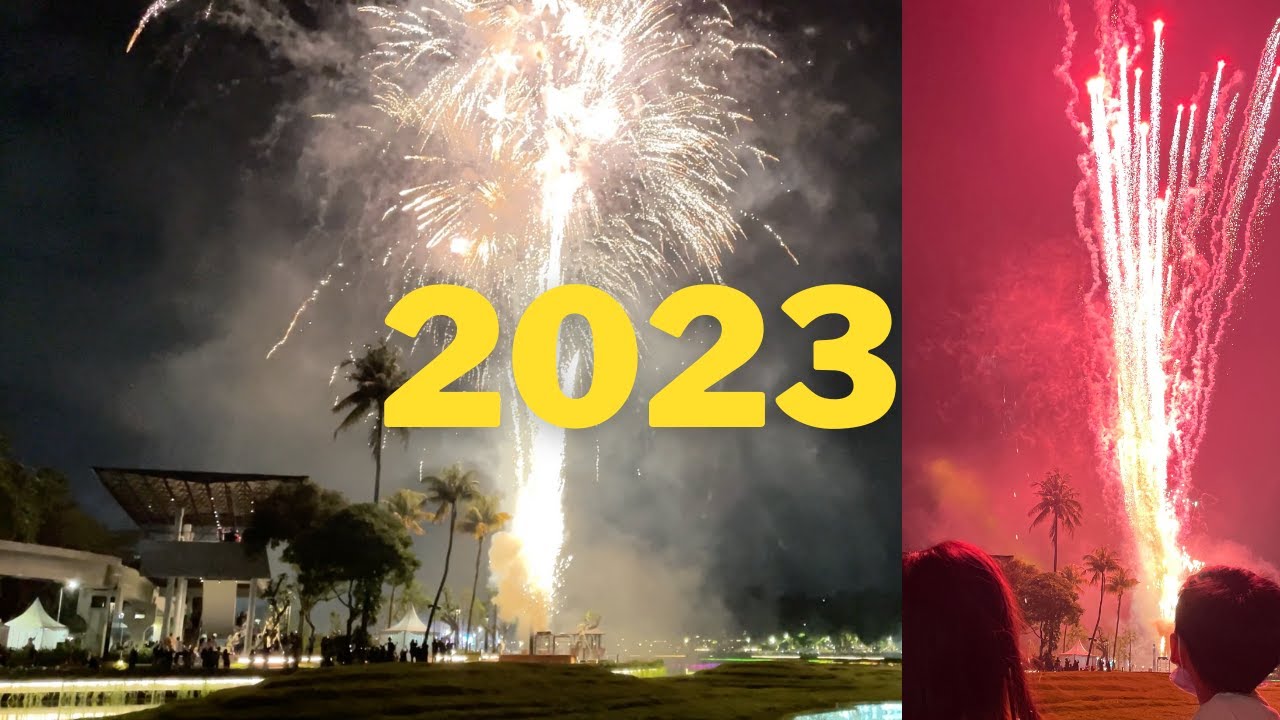 TAMAN MINI INDONESIA INDAH KEMBANG API TAHUN BARU 2023 - GA NYESEL KE TMII