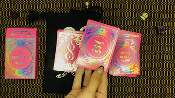 The Illuminators Amulet Hot Pink Oracle Deck Complete Flip Through by Threads of Fate #tarot #oracle