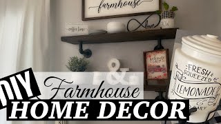 DIY FARMHOUSE DECOR | Farmhouse Kitchen Decor DIY | Water Dispenser DIY Makeover