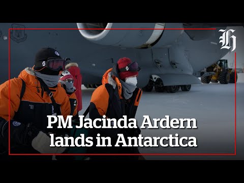 Pm jacinda ardern lands in antarctica | nzherald. Co. Nz