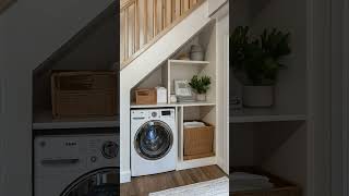 20 Genius Tiny Laundry Room Ideas: Organization & Stacked Design