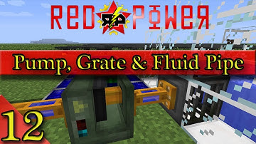 Redpower Pumps & Grates [Redpower Block By Block 12]