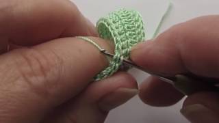 Reverse Slip Stitch (Crochet)