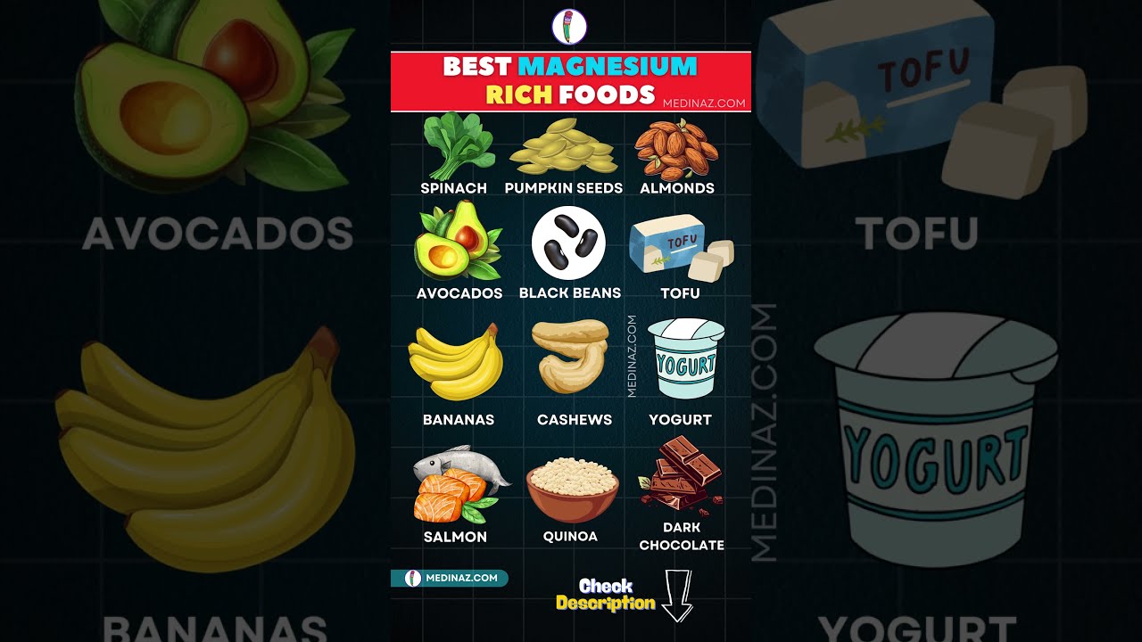Must Have Magnesium Foods For A Healthy Lifestyle Health Nutrition Minerals
