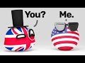 THE BEST COUNTRY  (according to USA) | Countryballs Compilation