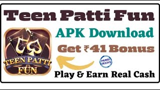 Earn 51₹ Daily ll Best Teen patti fun  game  Earning App 2022 !! Without lnvestment screenshot 4
