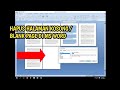 Cara menghapus halaman kosong atau Blank Page di Ms Word 2007,2010, dan 2013