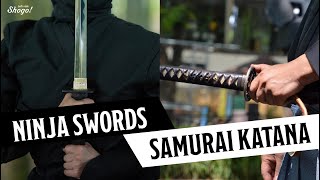 The 3 Surprising Differences Between Katana and Ninja Swords