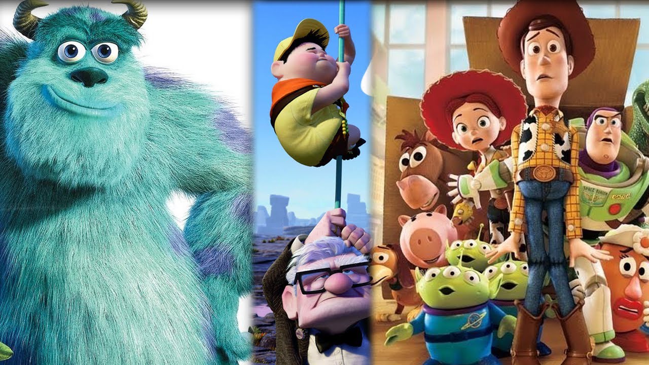 Top 10 Greatest Pixar Movies - YouTube