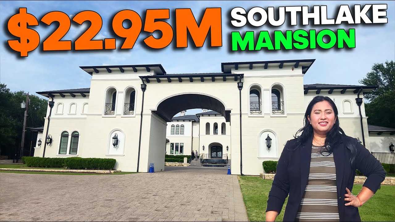 Touring a $22,950,000 Luxury Estate in Southlake TX | Private Spa, Resort-Style Pool & Pure Elegance