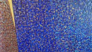 Hyun Ae Kang, Effulgence Duology 120"x48" (2019)
