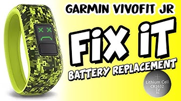 How to change Vivofit Jr Battery. Batter Replacement is  a  Fast & Easy Repair