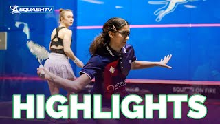 THAT is what you call, composure 🙏 Gilis v Orfi | Squash On Fire 2023 | WOMEN'S FINAL HIGHLIGHTS!