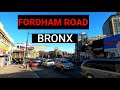 Walking NYC - Exploring Fordham Road, Bronx, NYC