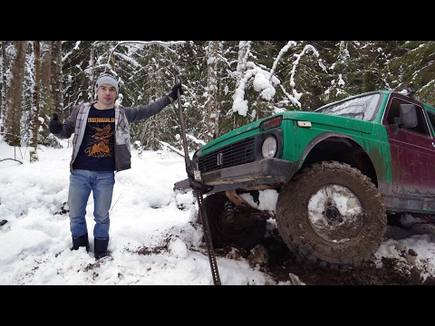 Нива. Первый offroad на 31 колесах.
