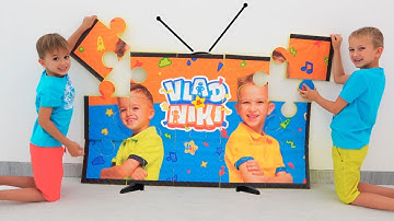 Vlad and Niki play with Magic Puzzles