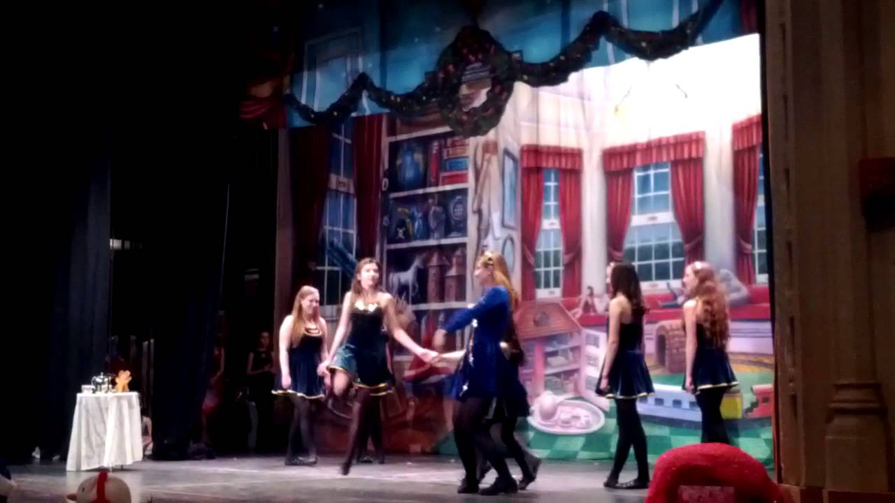 Irish Dancers in Nutcracker Performance Dec 2013 YouTube