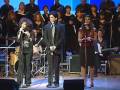 Adam Lambert, Noa Dori & Maya Haddi  As You Walk With Me (Im Yirtze Hashem). Music  by Sharon Farber