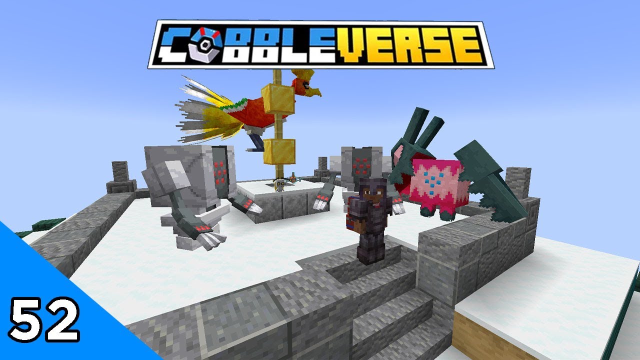 I Just Caught My FIRST Legendary Pokémon!! 😱🔥 | Cobbleverse Minecraft x ...