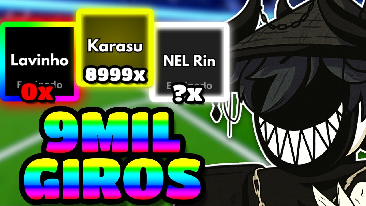 GIREI 9 MIL GIROS pra pegar o LAVINHO e me arrependi...? Blue Lock Rivals