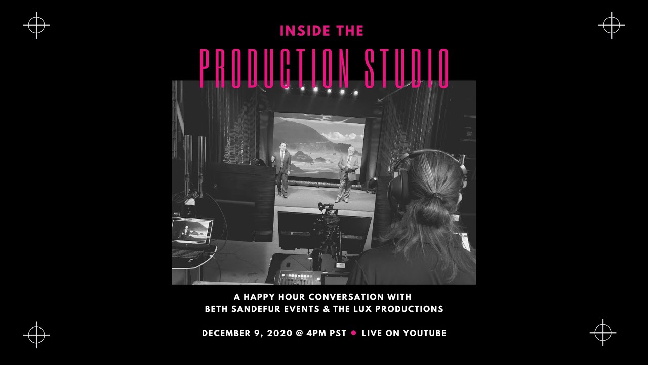 Inside the Production Studio: Virtual Fundraising Events