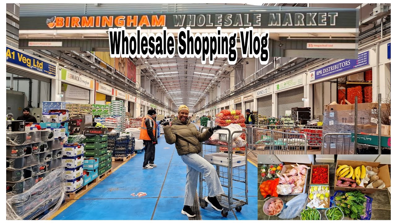 I Went to Birmingham Wholesale Market &was Wowed! Largest Food Market in Birmingham UK 🇬🇧
