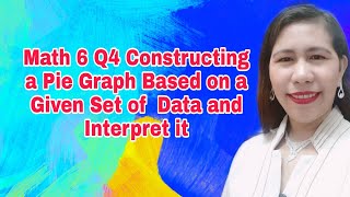 Math 6 Q4 Constructing a Pie Graph Based on the Given Set of Data and Interpret it