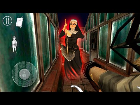 Монахиня 2! Теплицы Убийцы! Смешное прохождение Evil Nun 2!